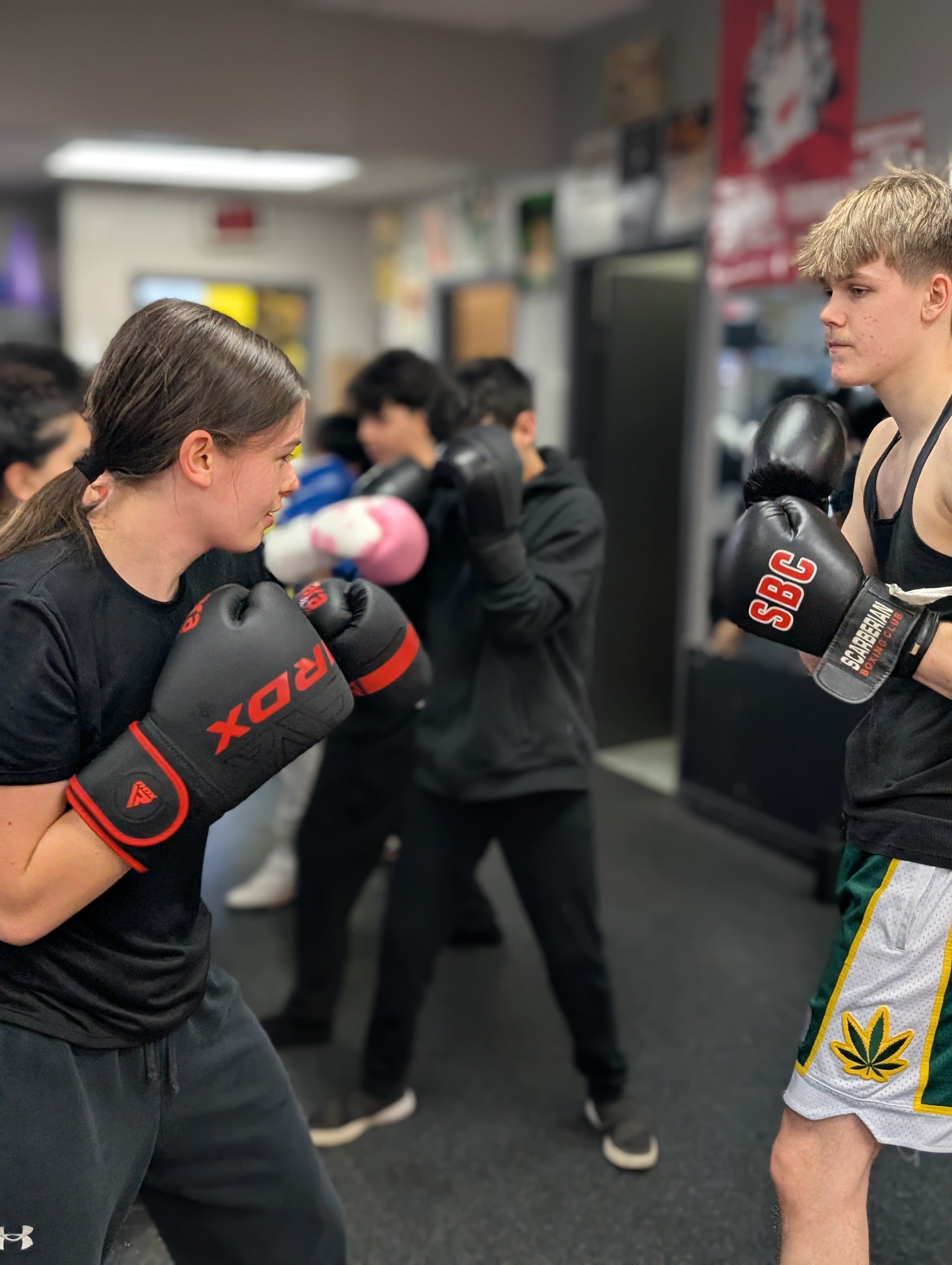 Boxing training at Red Owl Scarborough